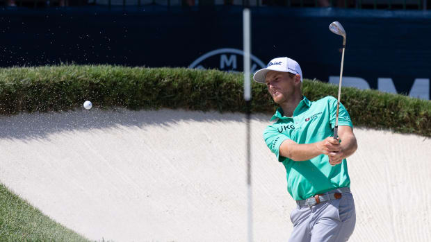 Will Zalatoris playing in the Second Round of the BMW Championship on Aug. 19