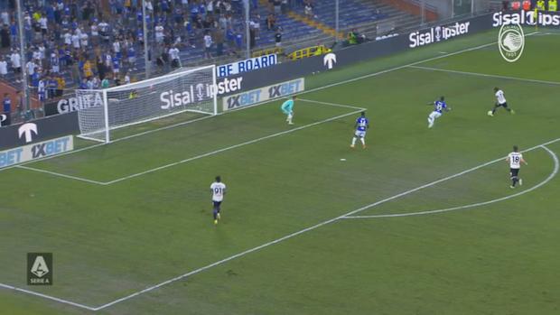 Lookman's debut goal for Atalanta