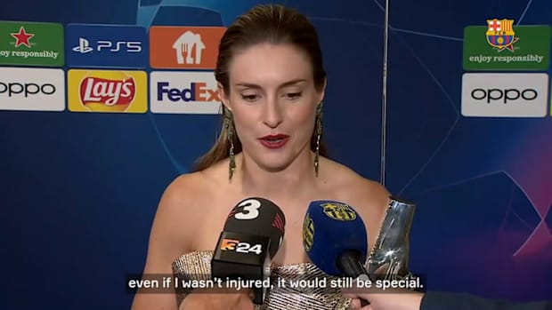 Alexia Putellas on winning Player of the Year award and her recovery process