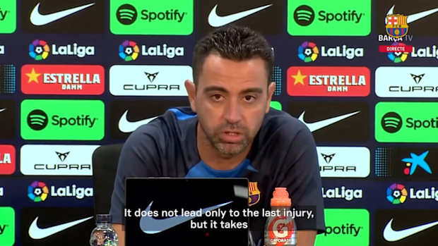 Xavi about Ansu Fati