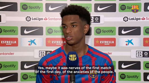 Balde and Gavi about the match against Valladolid