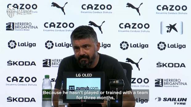 Gattuso on his plans for Cavani