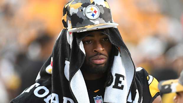 Najee Harris with the Steelers.