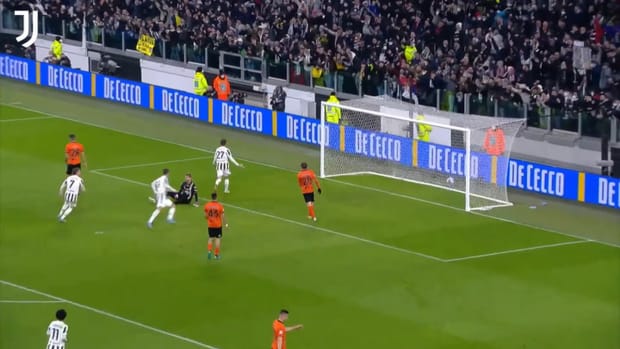 Morata's goal vs Spezia in the 2021-22 Serie A season