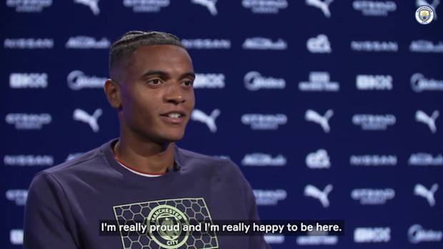 Manuel Akanji's first interview at Manchester City