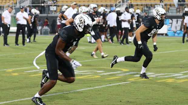 Javon Baker and Alec Holler UCF Knights