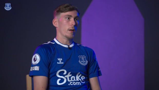 James Garner's first Everton interview