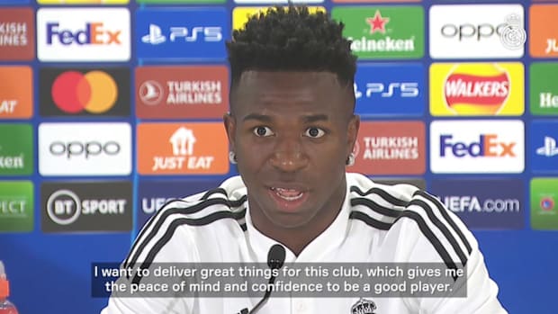 Vinicius Jr.: 'I want to continue improving and give my all for the club and fans'