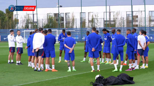 PSG training session before Juventus clash