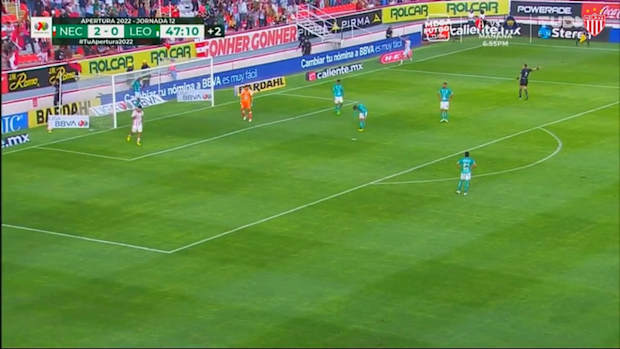 Cota's bizarre own goal against Necaxa
