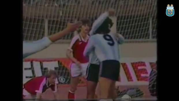 Maradona’s first taste of glory with Argentina