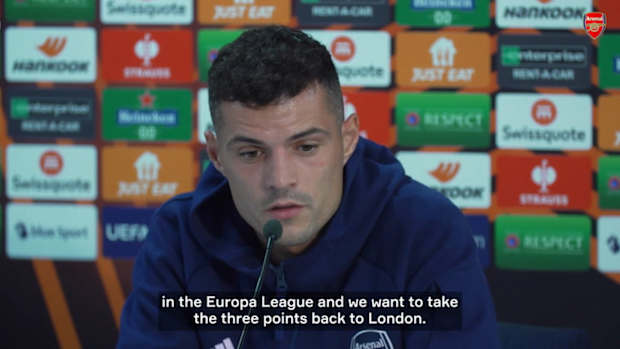 Xhaka: 'We have to respect our opponent'