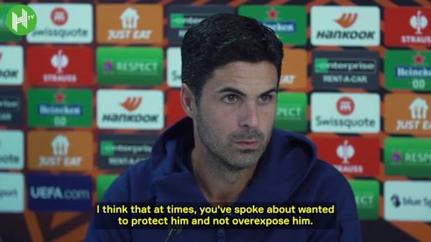 Arteta about Martinelli: 'Now you see a player with tremendous talent'