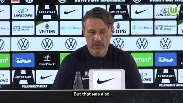 Kovac happy about backing from VfL Wolfsburg
