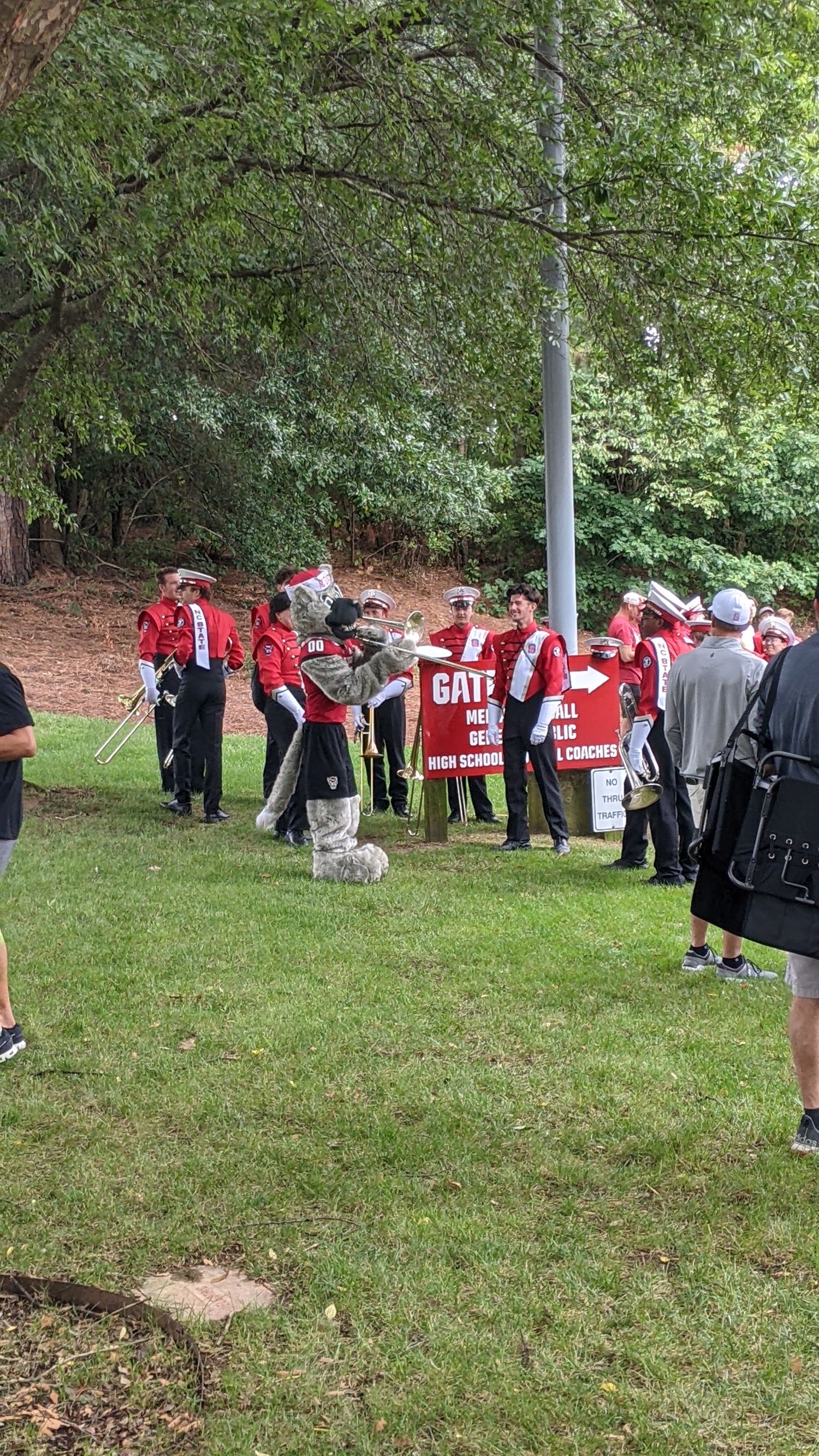 NC State vs Charleston Southern pre-game
