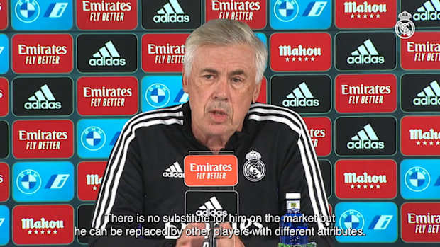 Carlo Ancelotti: 'We don't have a natural replacement for Karim Benzema'
