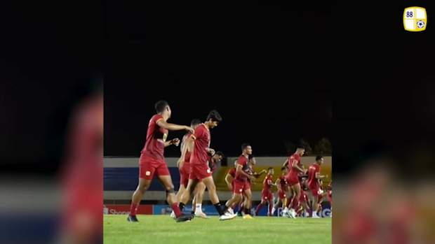 Barito Putera's stars prepare for Persija