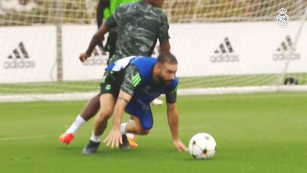 Vinicius Jr.'s goal in the last session before the Leipzig game