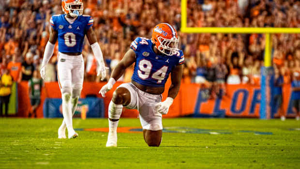 Gators F end Tyreak Sapp