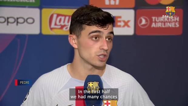 Pedri: 'The result does not reflect what happened in the pitch'