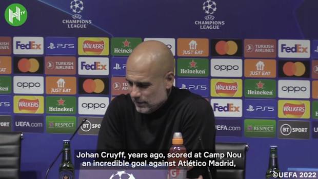 Guardiola had Cruyff and Ibrahimovic flashbacks with Haaland's goal vs Dortmund