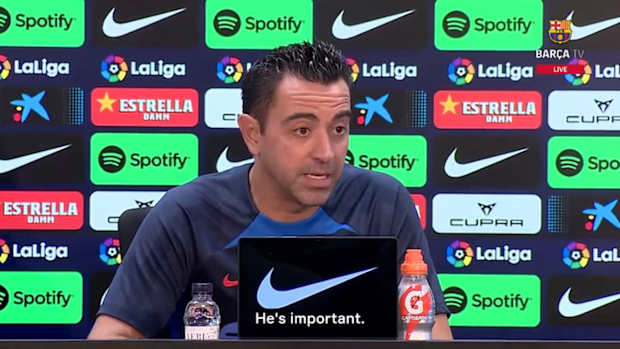 Xavi about Gavi’s renewal