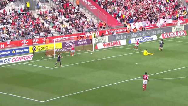 Minamino's first Ligue 1 goal for Monaco