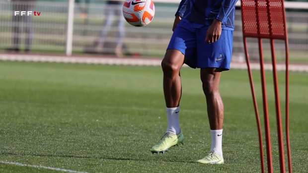 Camavinga and Varane first training session ahead of Nations League
