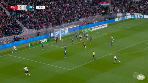 PSV's seven goal thriller vs Feyenoord