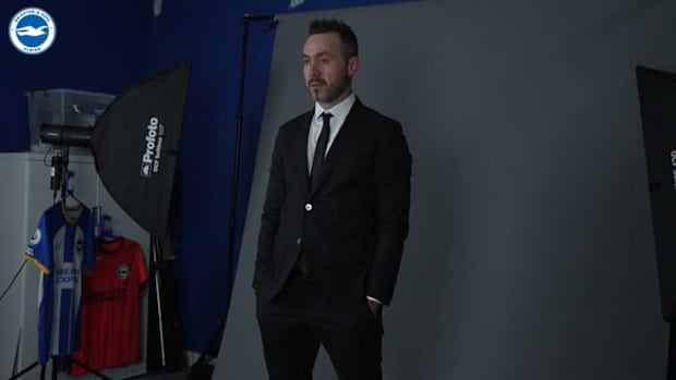 Behind the scenes of Roberto De Zebri's first day at Brighton