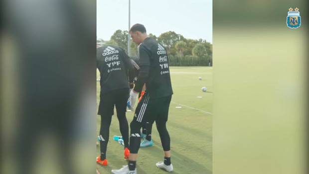 Messi, De Paul and co. celebrate win in warm up game