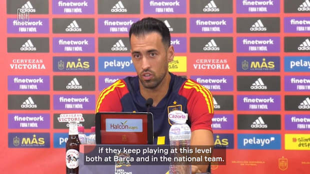 Busquets on Gavi and Pedri: 'I hope they have a career like mine'