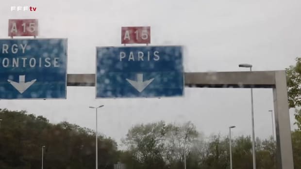 Behind the scenes of Les Bleus travel to Denmark