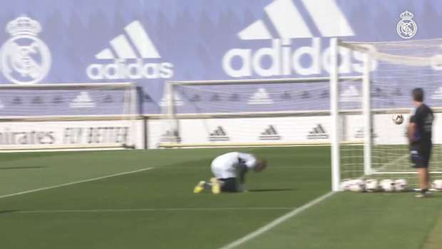 Rodrygo, Vini Jr. and Valverde are back at training
