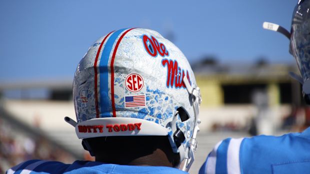 Ole Miss RealTree helmet