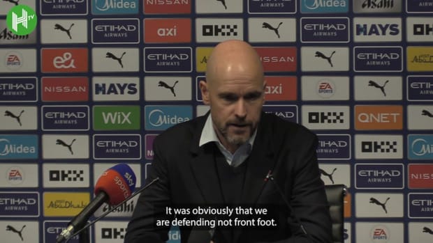 Erik ten Hag: 'We lacked the belief to win'