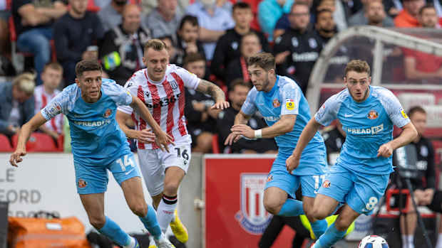 Sunderland battling Stoke