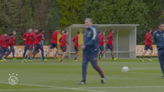 Ajax get ready to face Napoli