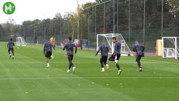 All smiles as Arsenal gear up for Bodø/Glimt