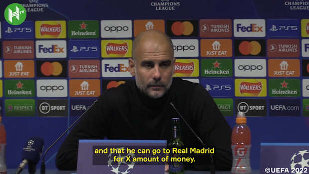 Guardiola denies rumours about Real Madrid release clause in Haaland's contract