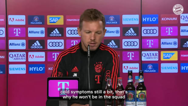 Nagelsmann: 'Muller will miss the game vs Dortmund'