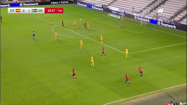 Women's friendly Highlights: Spain 1-1 Sweden