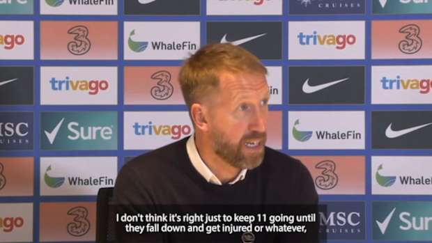 Potter on Chelsea's strength in depth