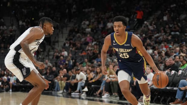 New Orleans Pelicans guard Trey Murphy III