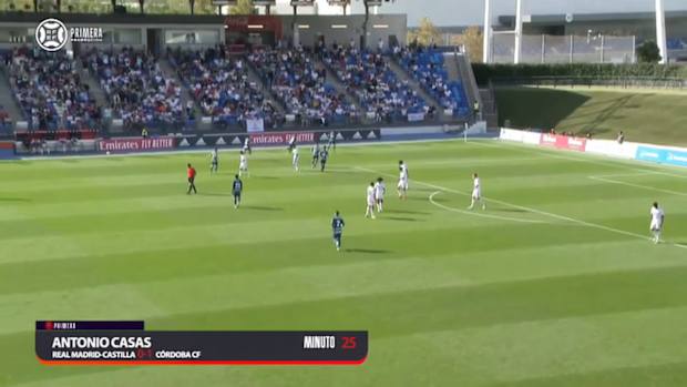 Antonio Casas’s incredible volley goal vs Real Madrid Castilla