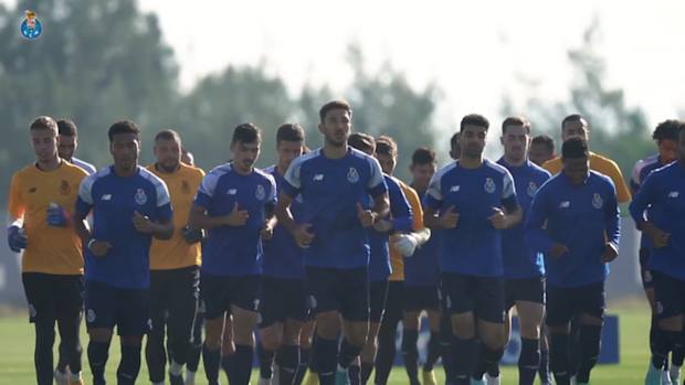FC Porto stars prepare for Bayer Leverkusen
