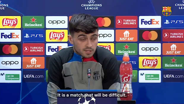 Pedri: 'We are playing a final against inter