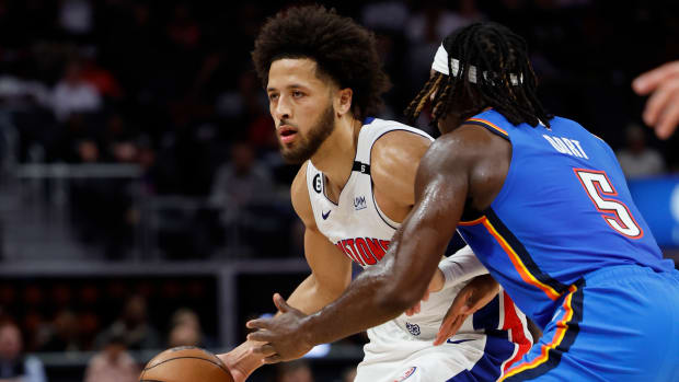 Cade Cunningham, Lu Dort, Detroit Pistons