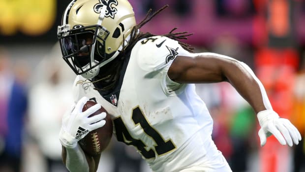 New Orleans Saints running back Alvin Kamara