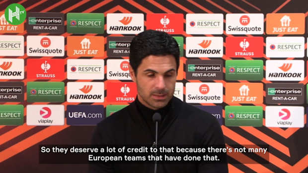 Arteta satisfied with 1-0 win against 'tough opponent' Bodo-Glimt